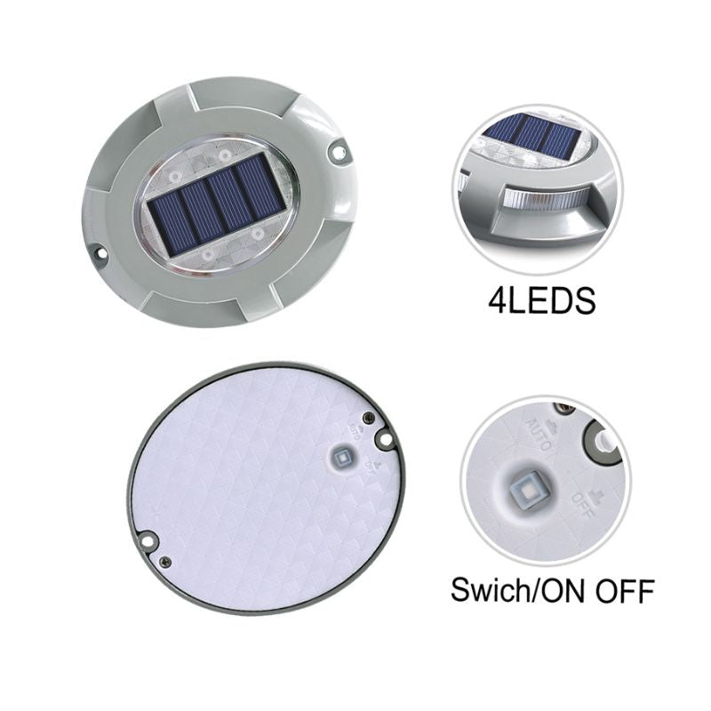 SolarTrail - Waterdichte LED Opritverlichting voor Buiten