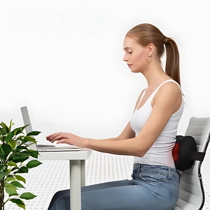 ZenithComfort - Draadloos shiatsu-massagekussen met warmte