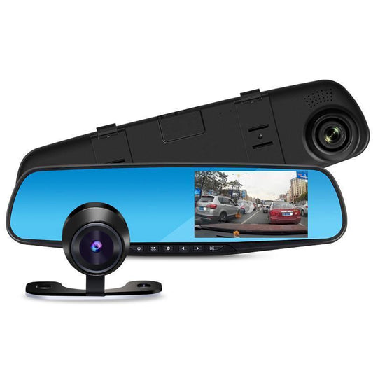 AutoWatch - 1080p dashcam met twee lenzen voor auto's