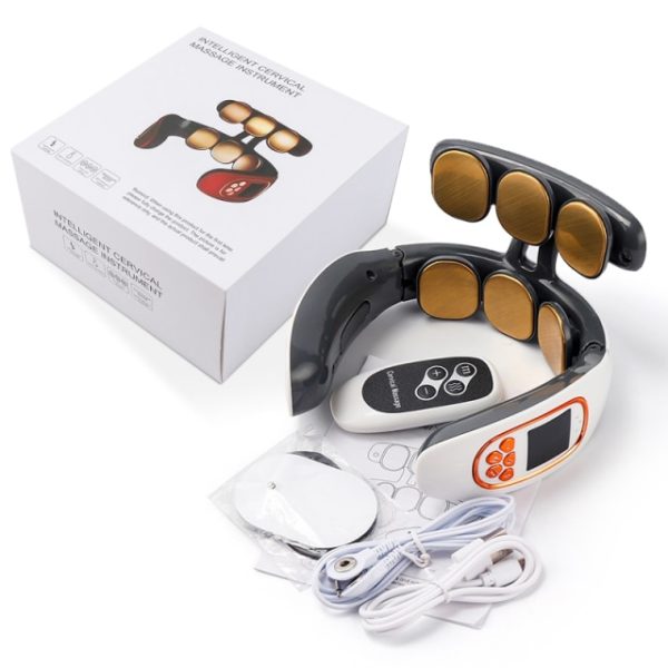 BackTherm - Draagbaar Puls Massageapparaat voor Nek en Rug