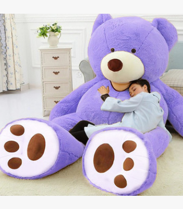TeddyJoy - Een pluche knuffel van een reusachtig knuffeldier, de reusachtige teddybeer