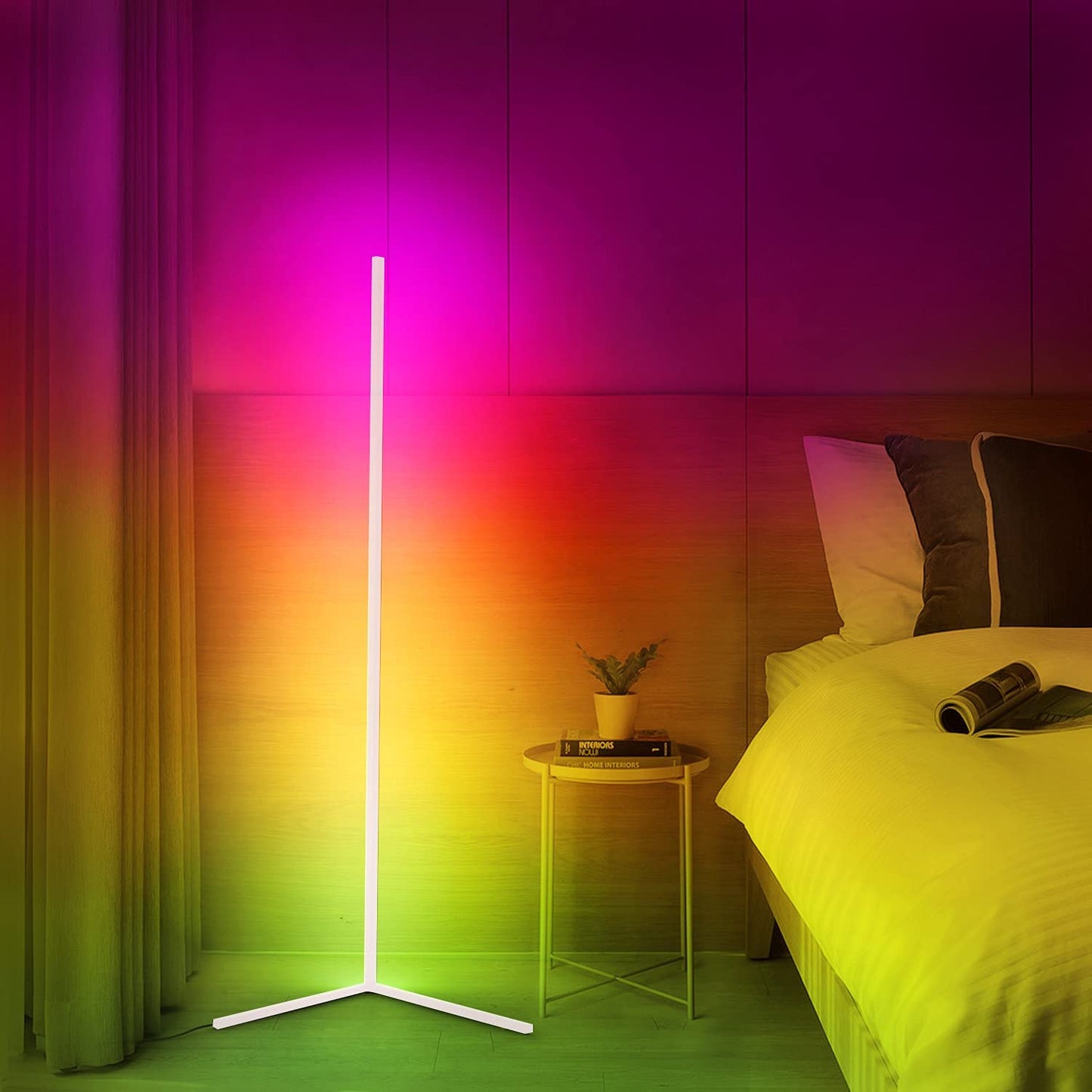 SimplicityBeam - Minimalistische LED hoek vloerlamp