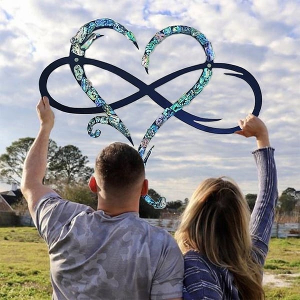 HeartForge - Metalen muurornament met hartmotief
