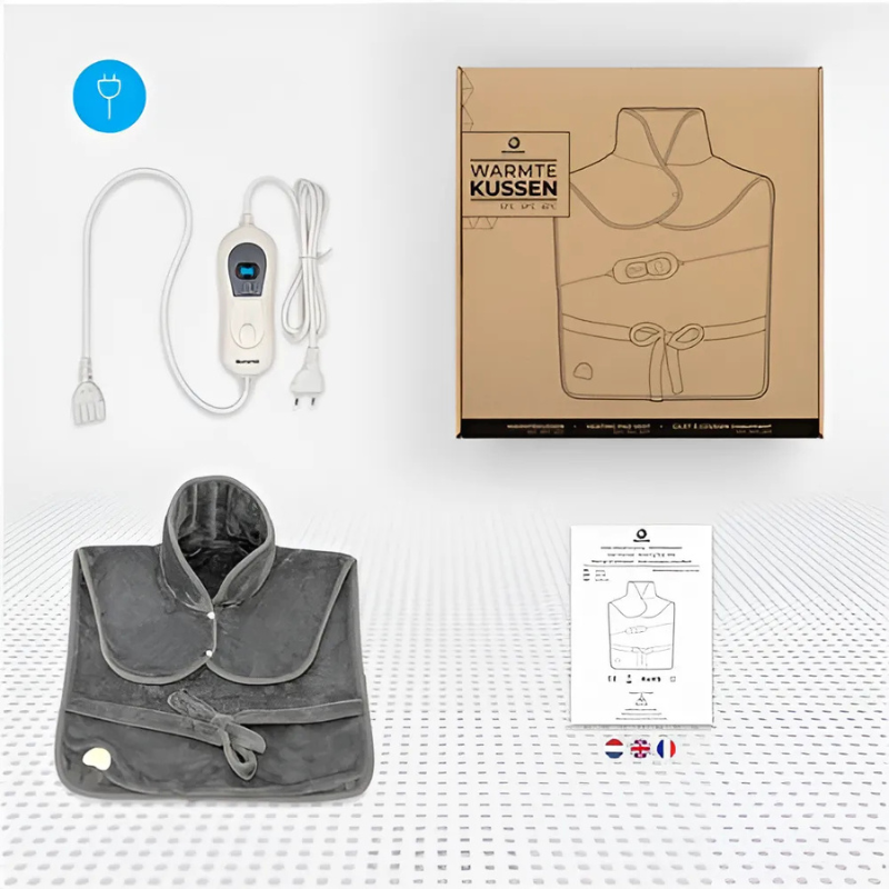 RelaxiHeat - Elektrisch warmtekussen voor nek en schouders