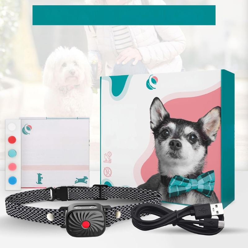 QuietTail - Anti-blafhalsband voor kleine honden