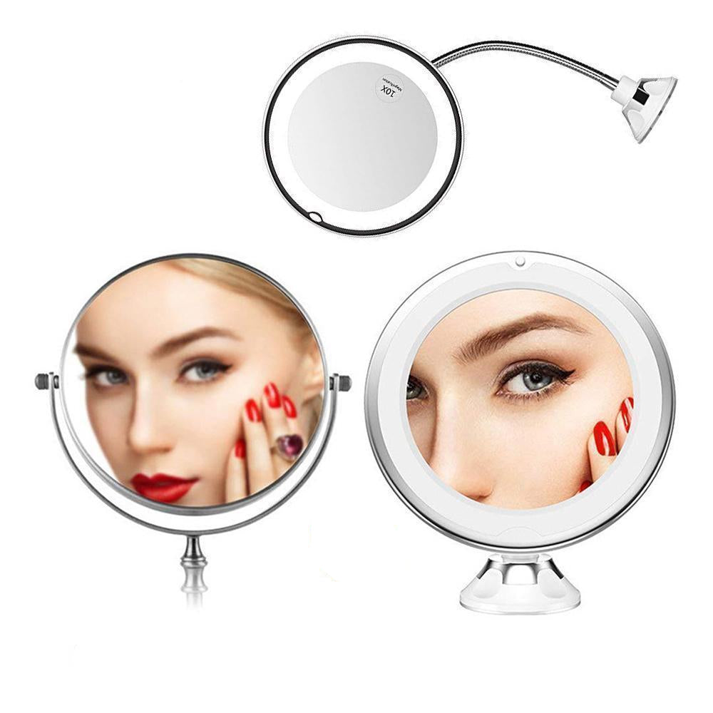 GlowMirror - Verlichte make up spiegel met vergroting