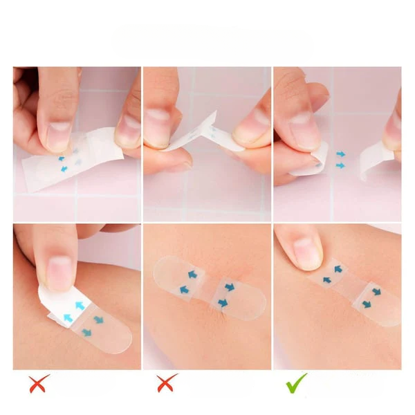 ElegantieLift - Een delicaat V-gezicht kan worden bereikt met Face Lifter Tape