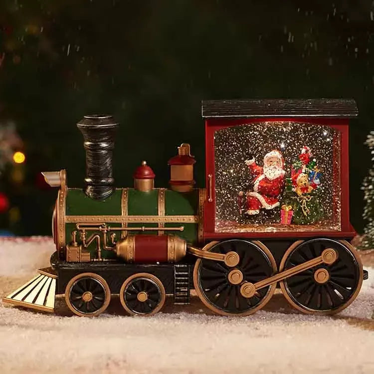 FrostLight - Verlichte Kersttrein met Sneeuweffect
