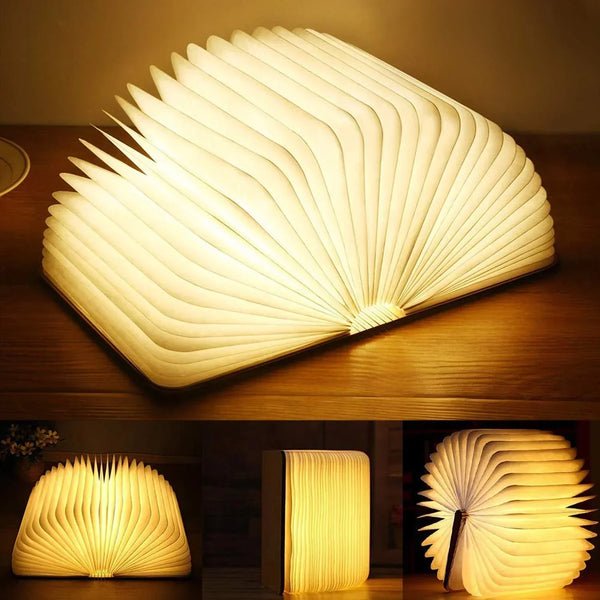 LumoBook - Opvouwbare boekvormige LED-lamp