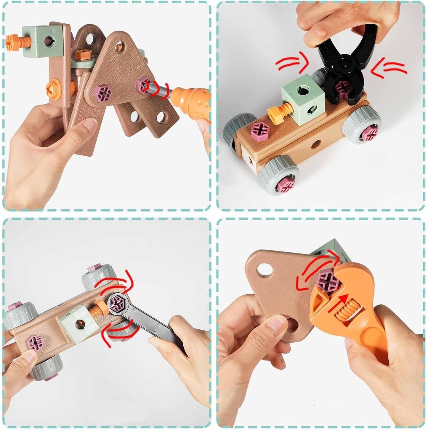 BuildBuddies - Bouwset speelset voor kleine knutselaars