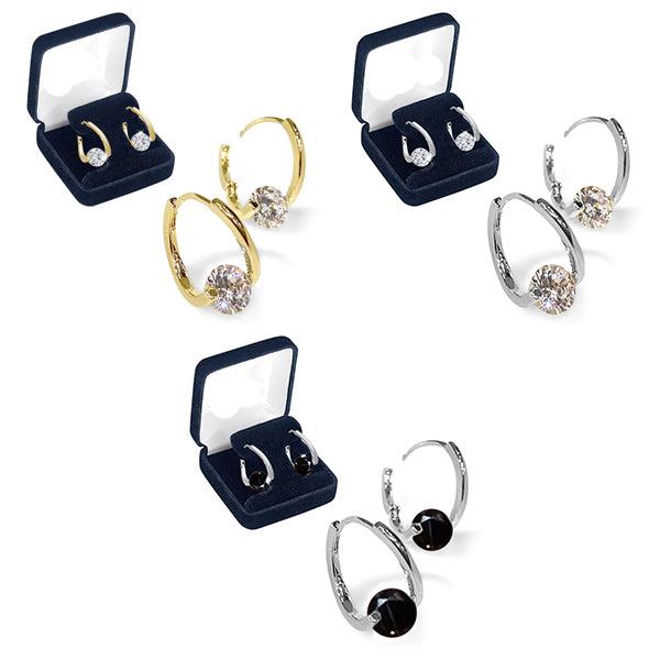 AuraGem -Lymfekracht Germanium Oorbellen