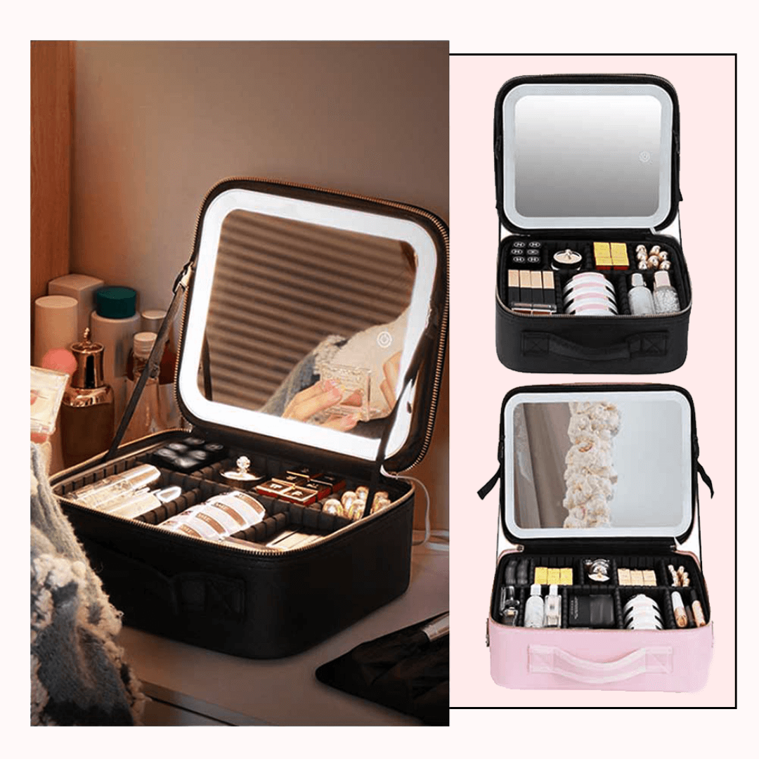 LumiPack - Reis make uptas met LED spiegel