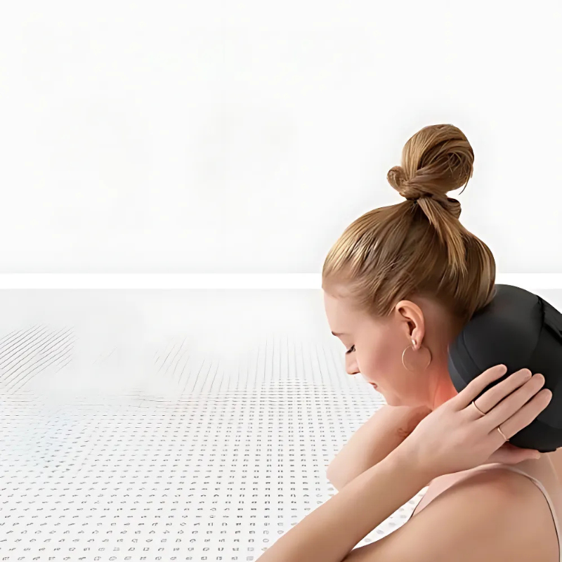ZenithComfort - Draadloos shiatsu-massagekussen met warmte