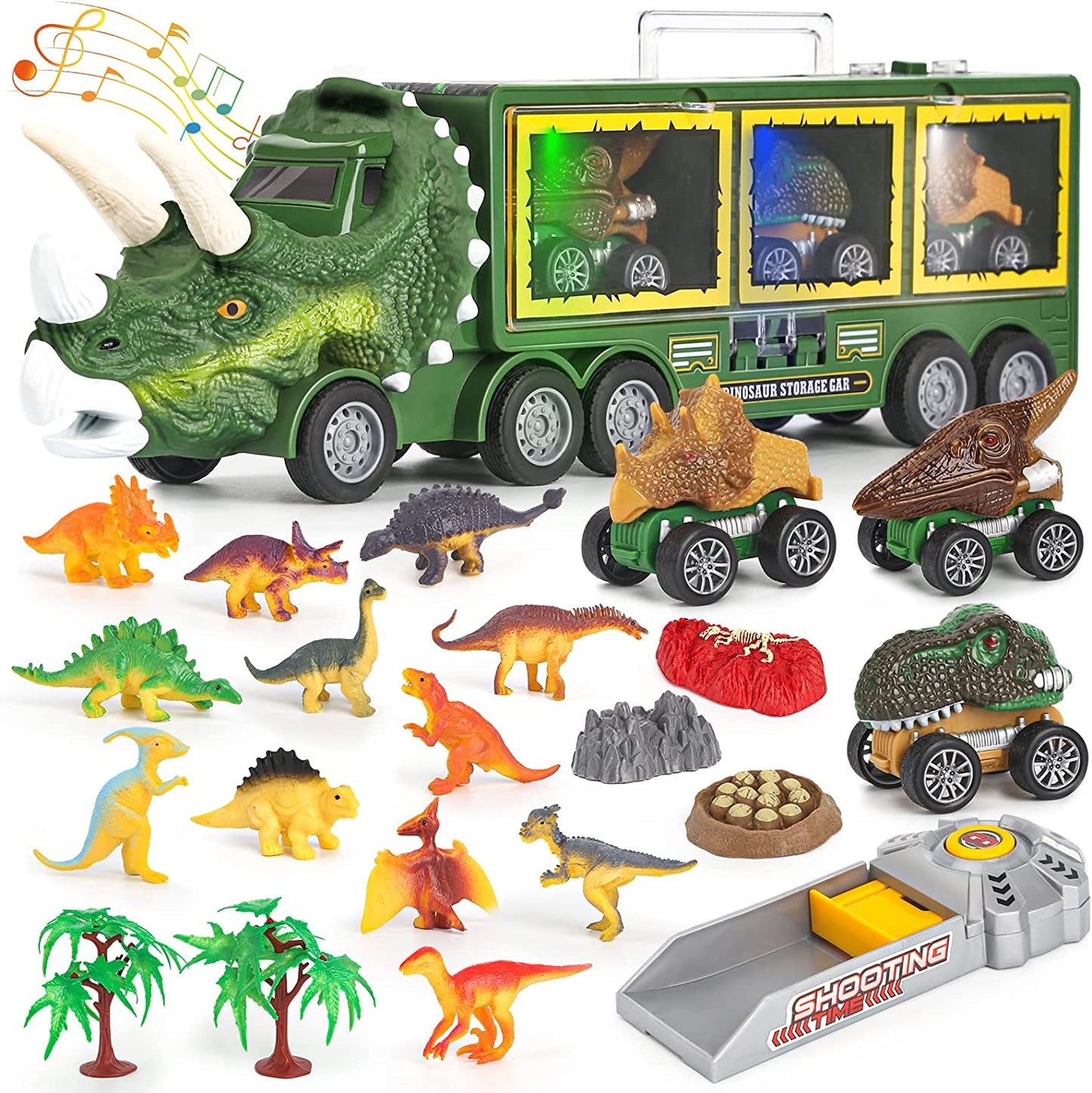 EcoWave - Vervoer de dino's - Dinosaurus Vrachtwagen