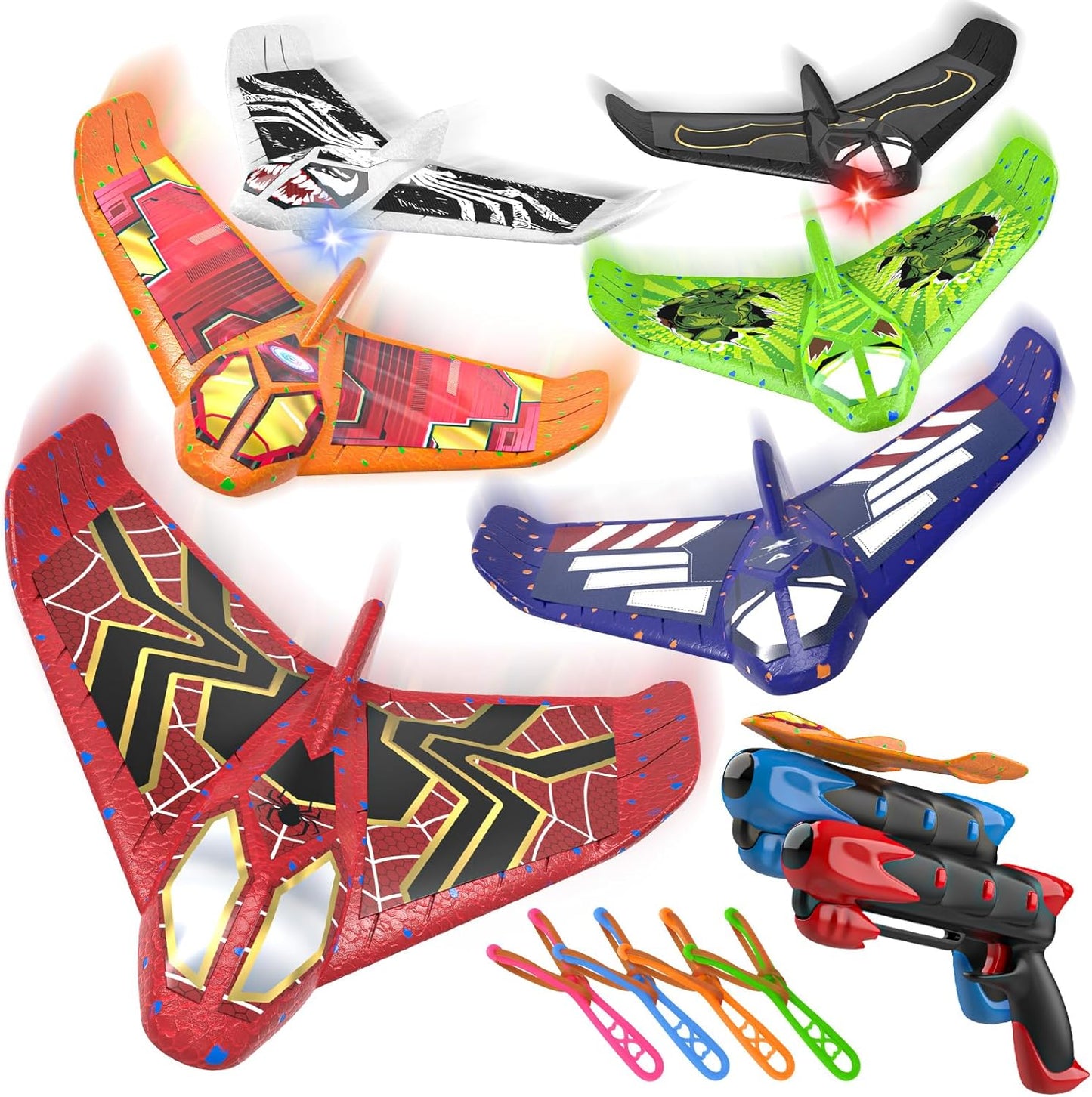 AeroWings | Vliegtuig Lanceer Speelgoed - Vliegend Speelgoed voor Buiten