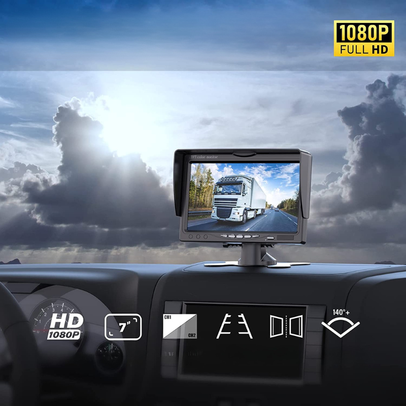 RearGuard - Truck en aanhangerachteruitrijcamera's
