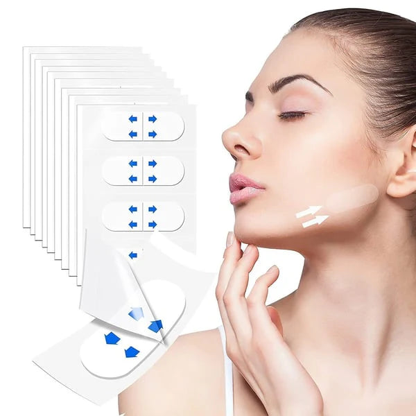 ElegantieLift - Een delicaat V-gezicht kan worden bereikt met Face Lifter Tape
