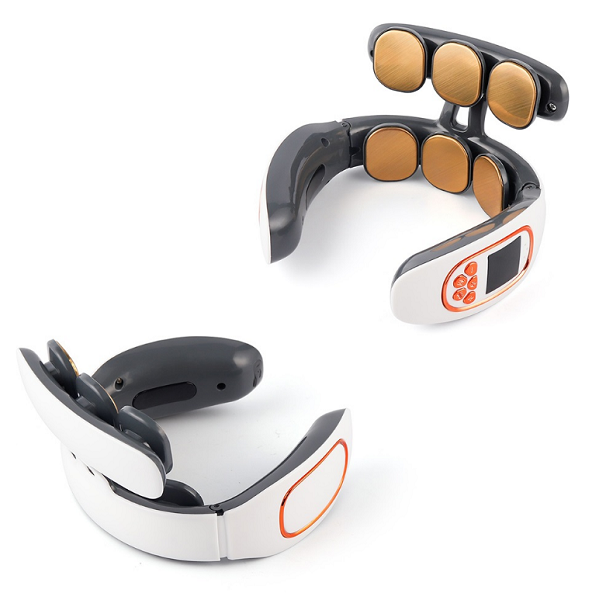 BackTherm - Draagbaar Puls Massageapparaat voor Nek en Rug