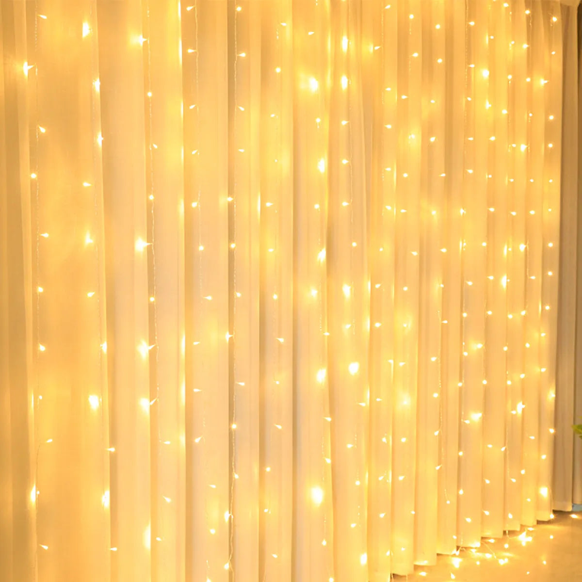 GlowViel - LED-lichtgordijn voor binnen en buiten