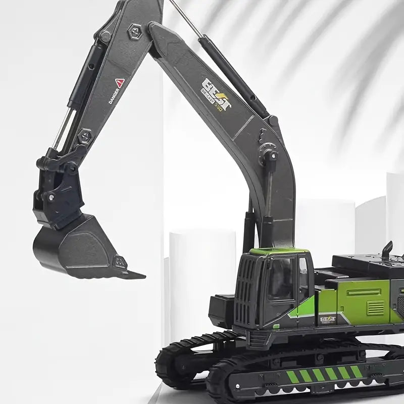 FuturePlayWonderen | Luxe RC Bestuurbare Graafmachine met Afstandsbediening en 11 Functies