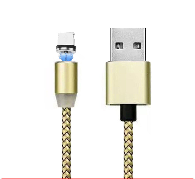 WireLux - YBD 1m magnetische LED oplaadkabel die werkt met Apple