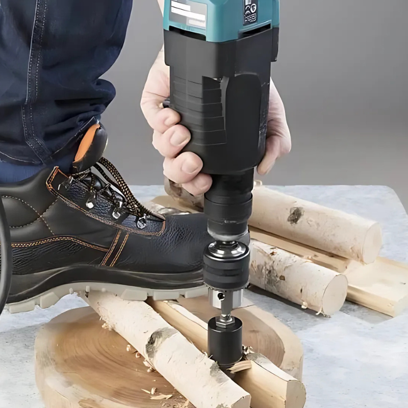 WoodForce - Krachtige elektrische houtklover met SDS Plus