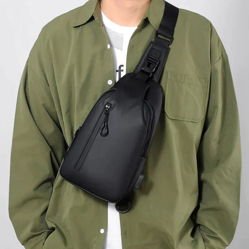 StealthPack - Waterdichte Crossbody Antidiefstal Tas