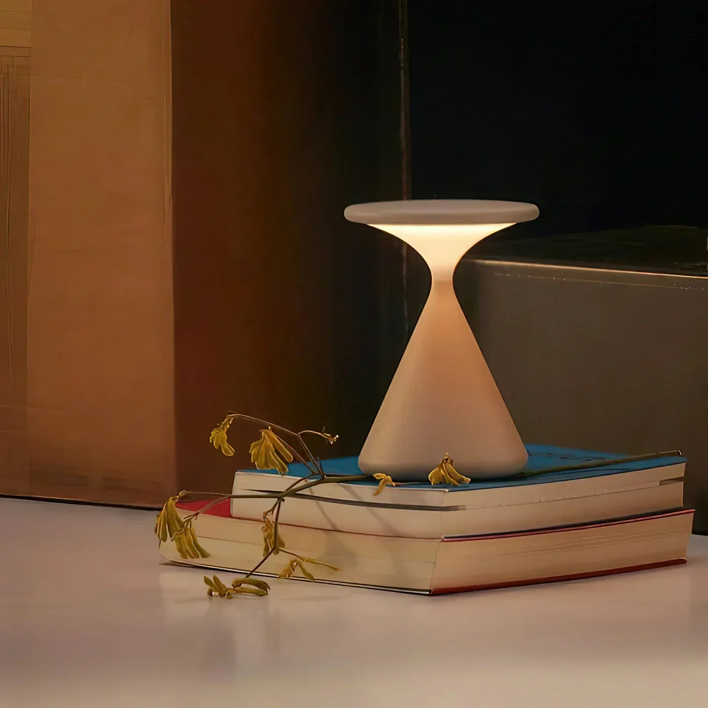 GlowVita - Draadloze dimbare tafellamp met aanraakbediening