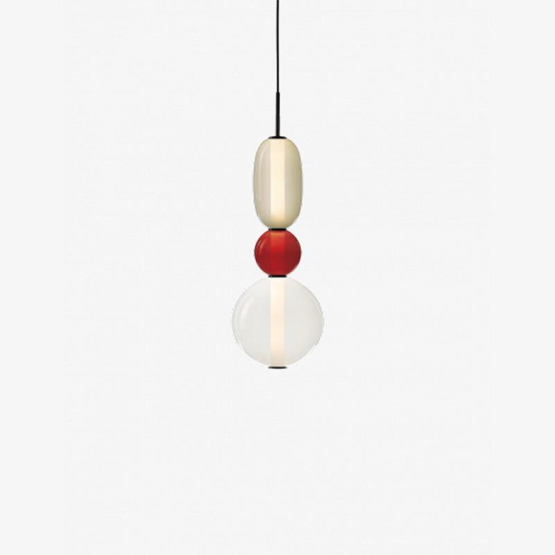 Luxovia - Elegante glazen hanglamp met LED-verlichting