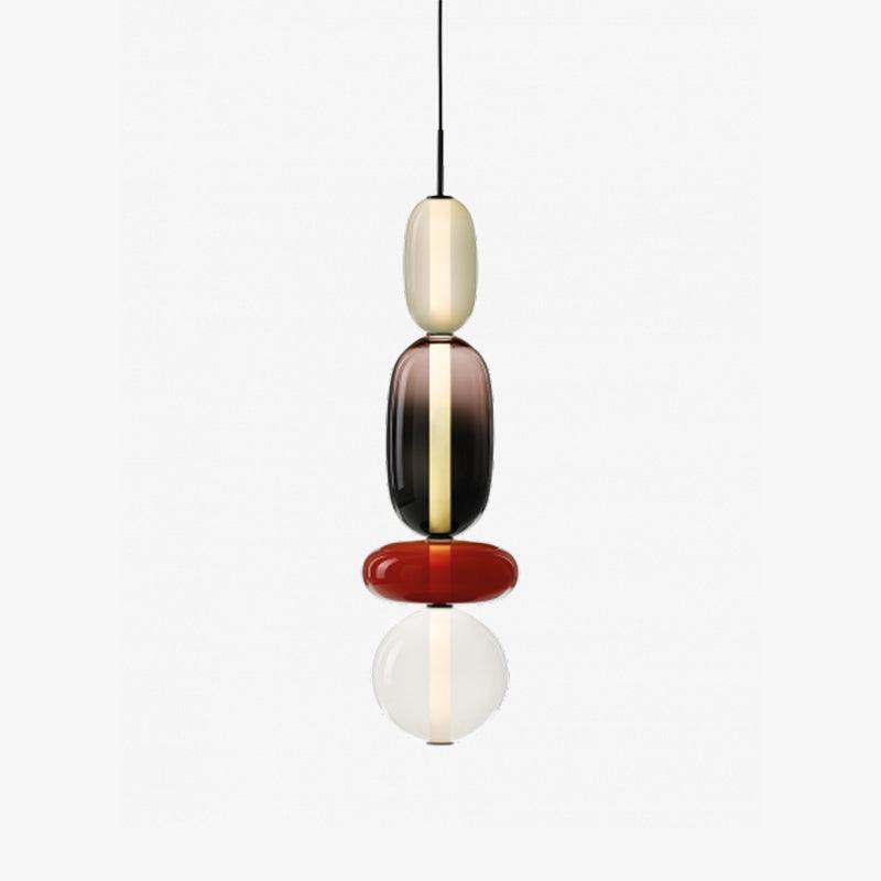 Luxovia - Elegante glazen hanglamp met LED-verlichting