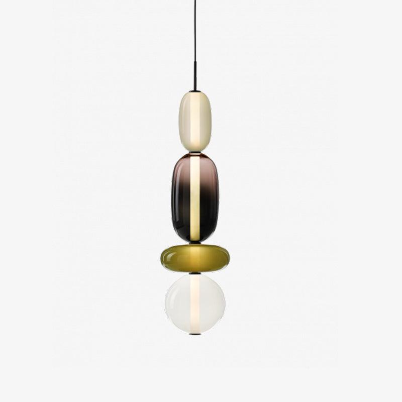 Luxovia - Elegante glazen hanglamp met LED-verlichting