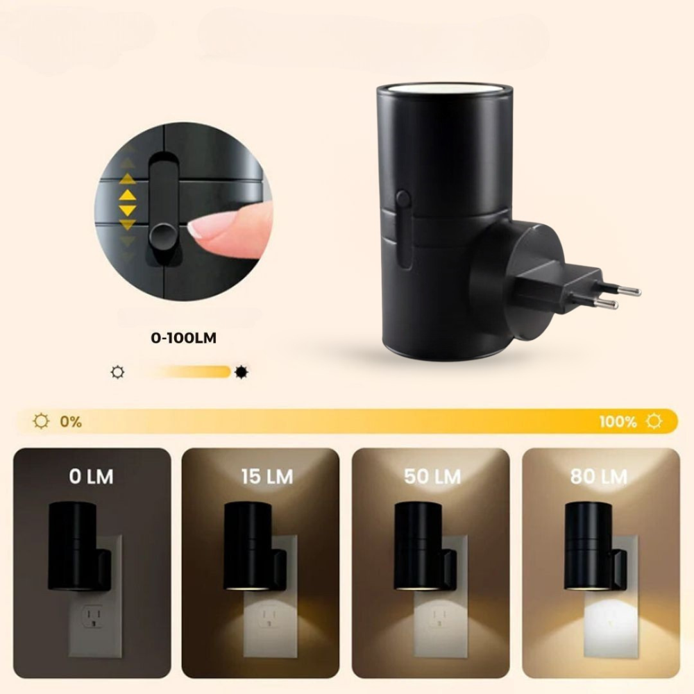 AutoLume - Automatische LED nachtlamp met lichtsensor