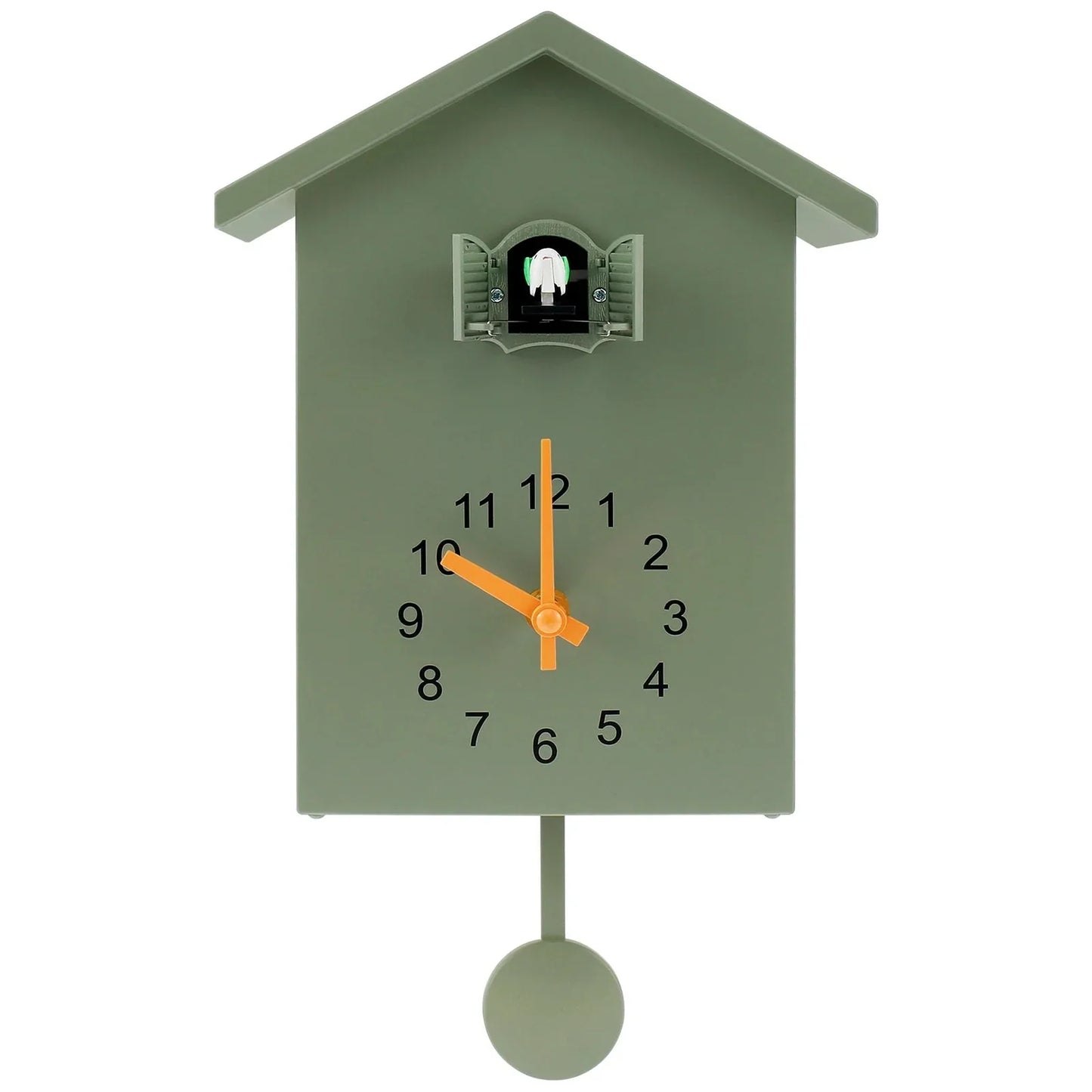 HarmoniClock - Moderne Kuckucksklok met vogelgeluid en pendel
