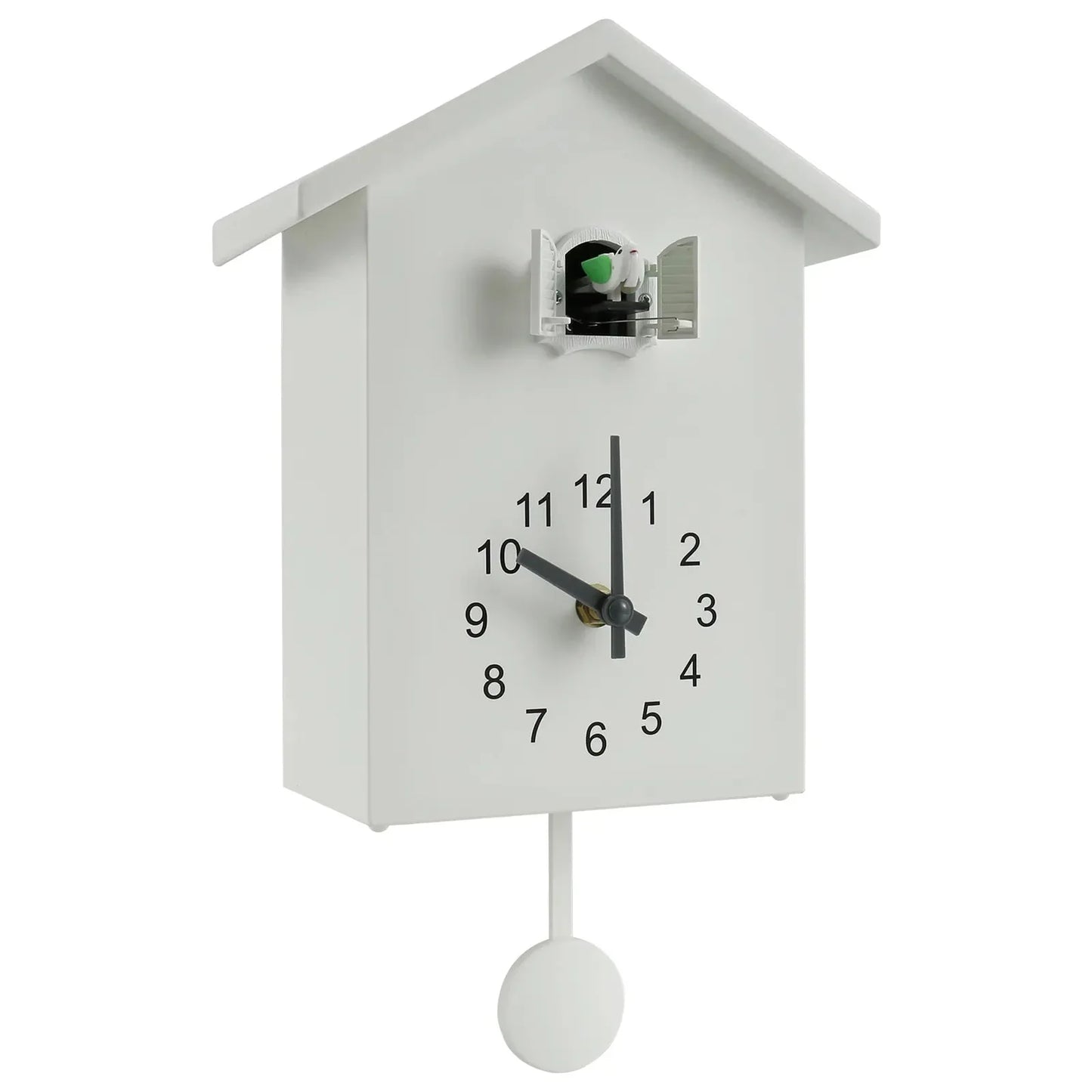 HarmoniClock - Moderne Kuckucksklok met vogelgeluid en pendel