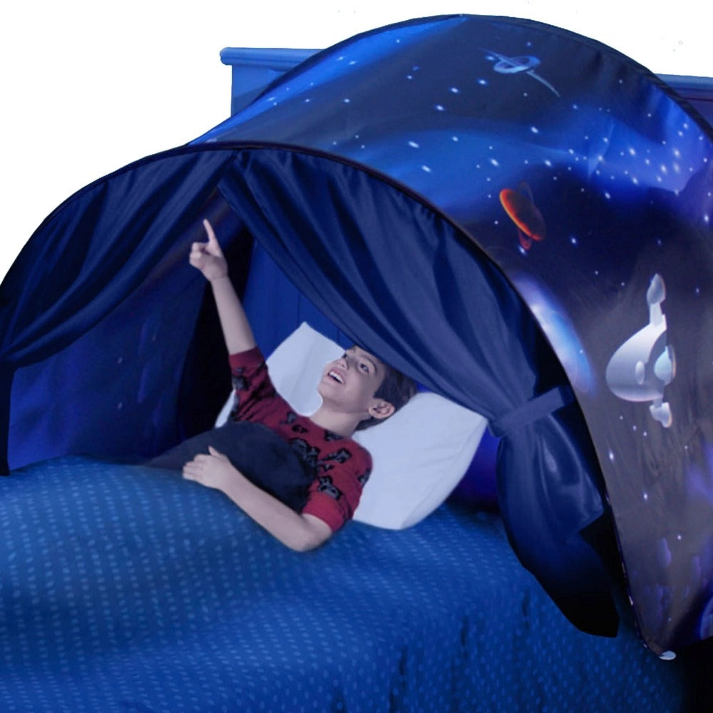WonderTent | Kinderbedtent - Creëer Magische Slaapavonturen - Gemakkelijke Installatie