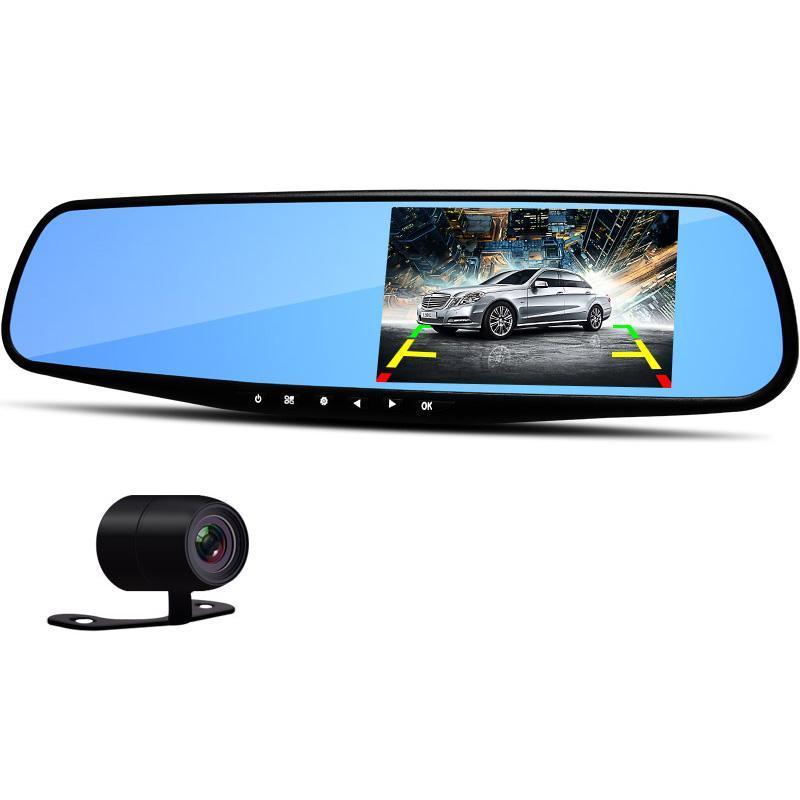 AutoWatch - 1080p dashcam met twee lenzen voor auto's