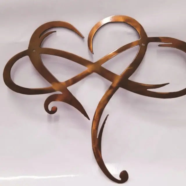HeartForge - Metalen muurornament met hartmotief