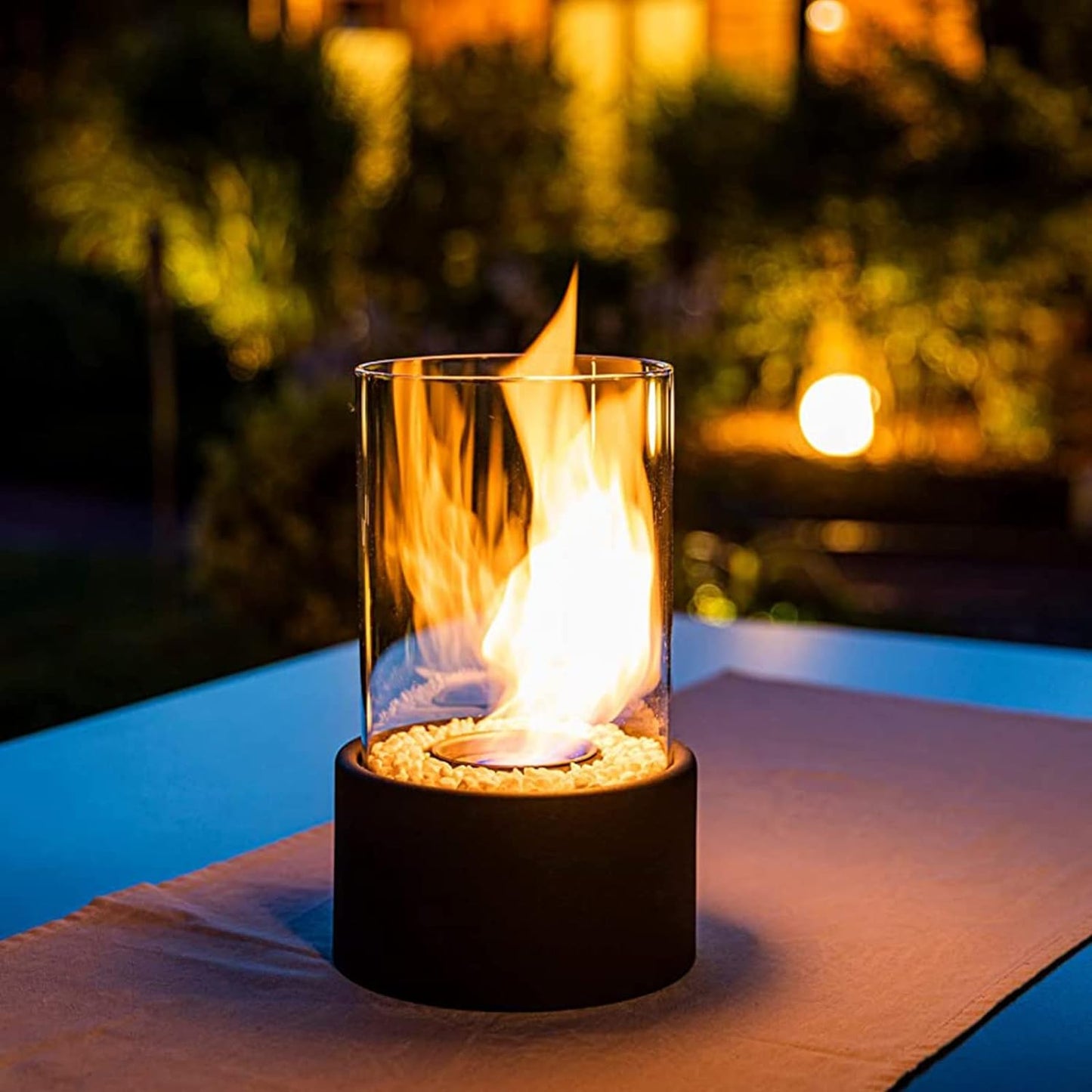 HearthFlame - Olie lamp verlichting met flikkerend olievuur