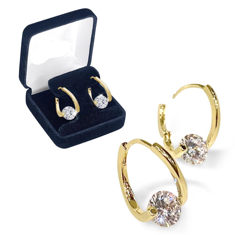 AuraGem -Lymfekracht Germanium Oorbellen