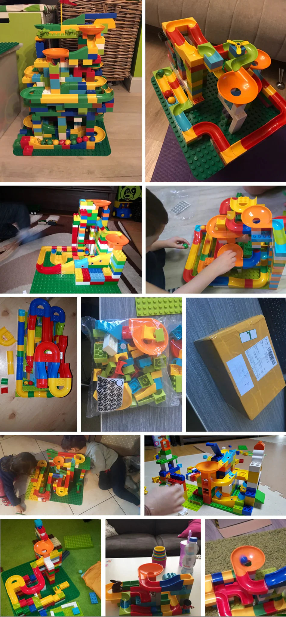 FusionBuild - Creëer je eigen racebaan met bouwstenen - Knikkerbaan