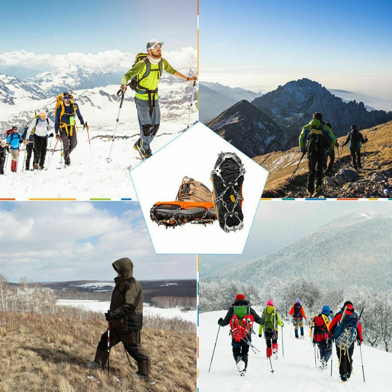 GripTrack - Antislip schoenkettingen voor veilig winterwandelen