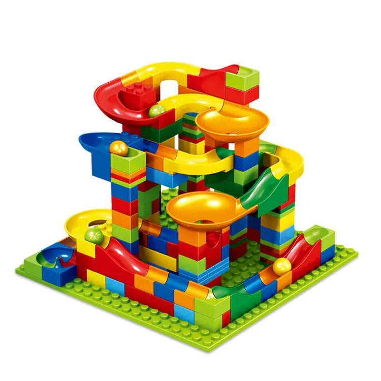 FusionBuild - Creëer je eigen racebaan met bouwstenen - Knikkerbaan