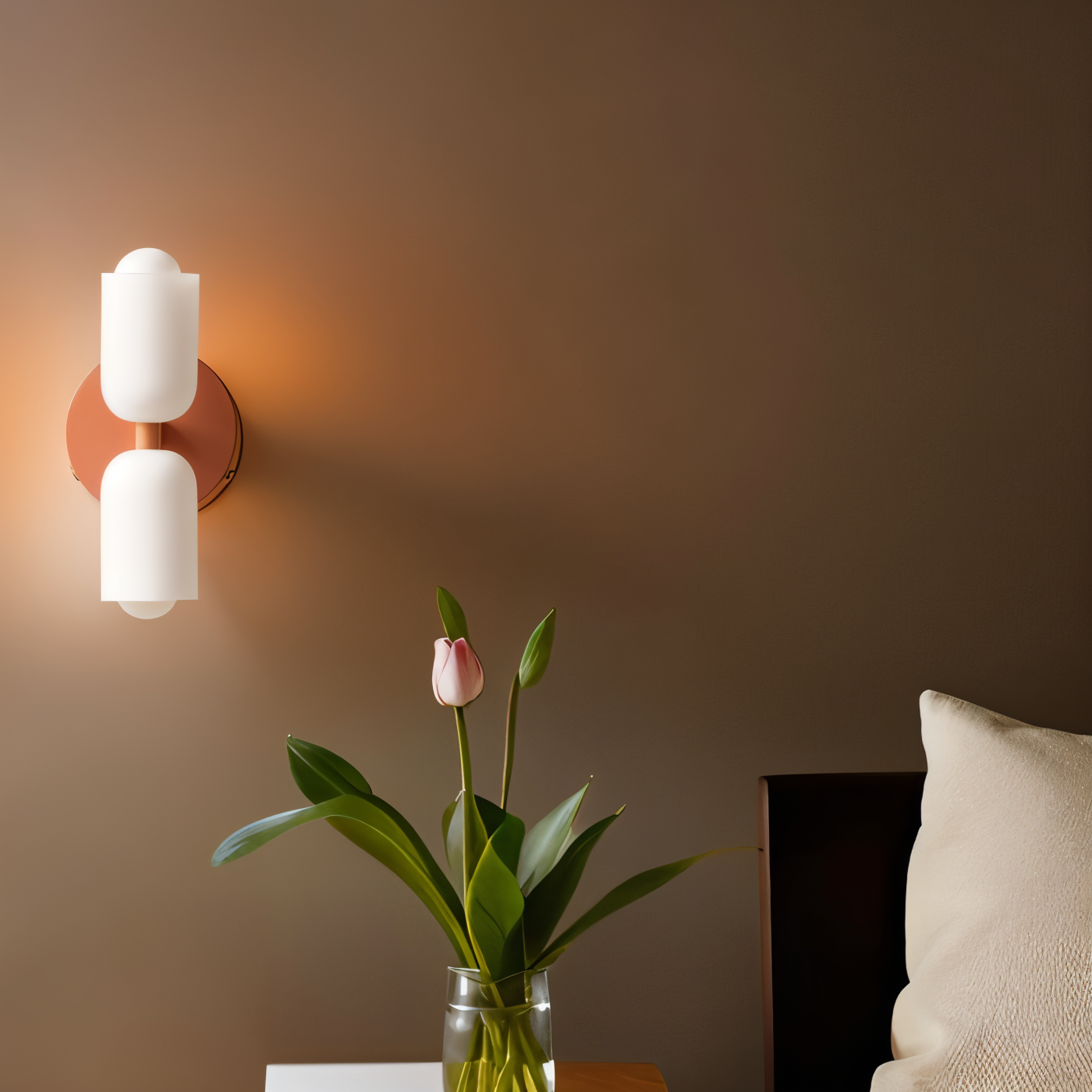 Duolight - Dubbele koppen wandlamp voor binnen