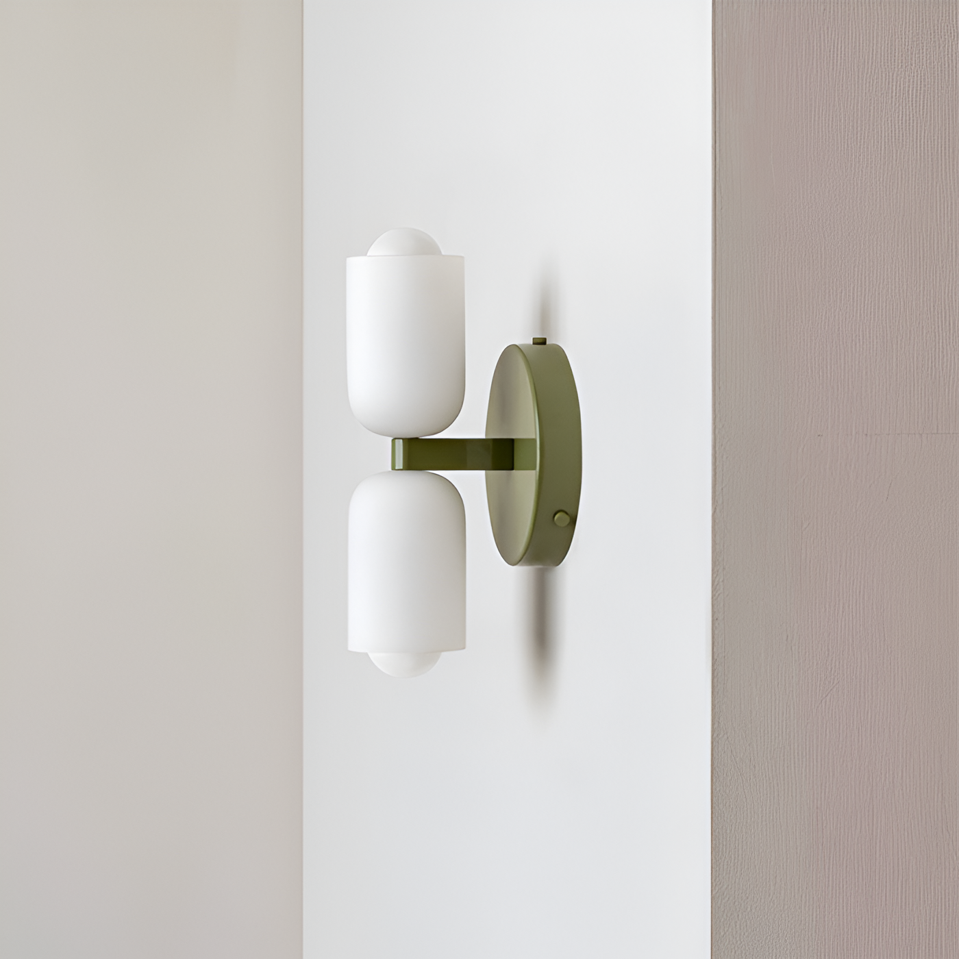 Duolight - Dubbele koppen wandlamp voor binnen