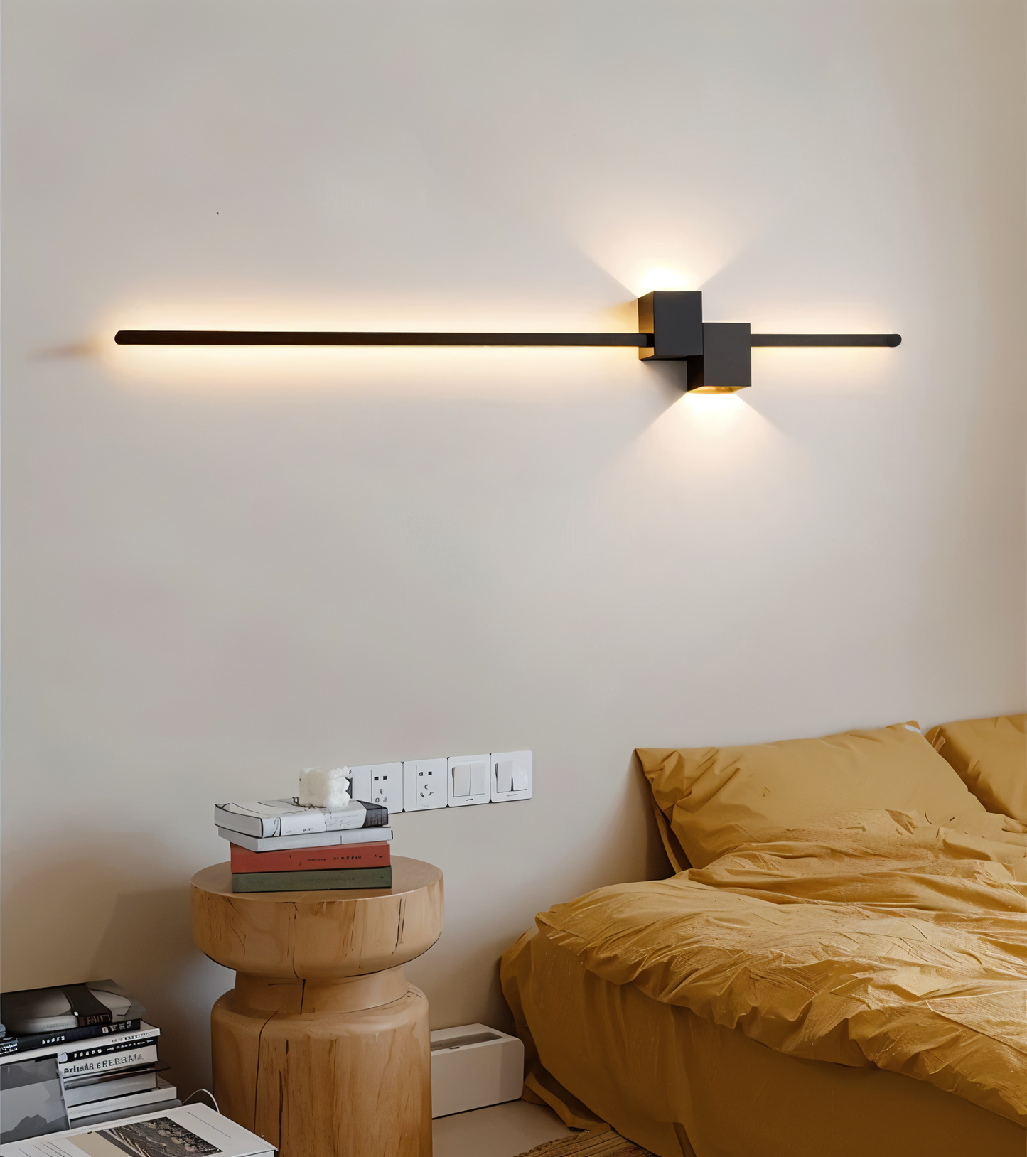 EclipseLight - Strakke lange LED-wandlamp met minimalistisch design