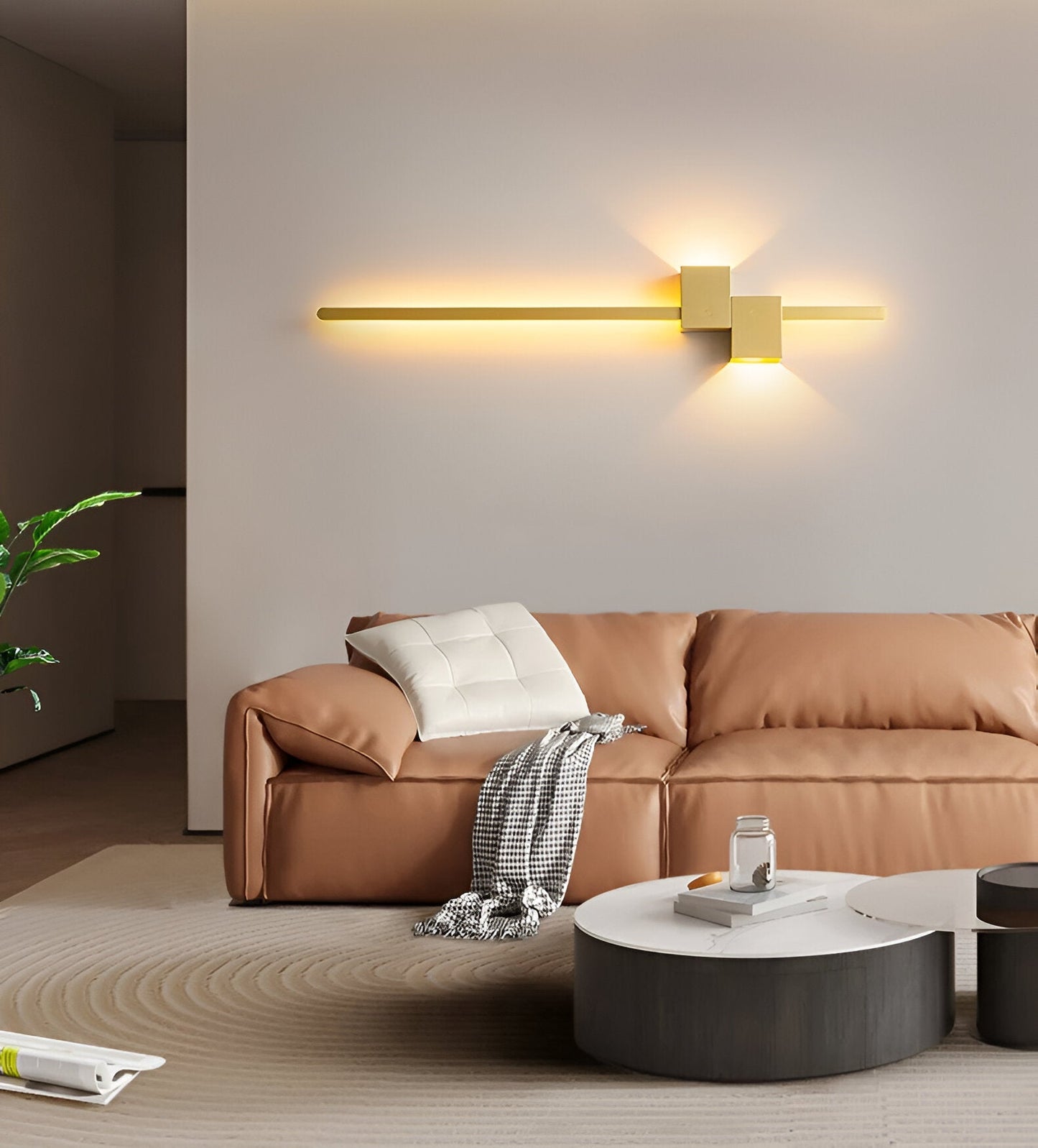 EclipseLight - Strakke lange LED-wandlamp met minimalistisch design