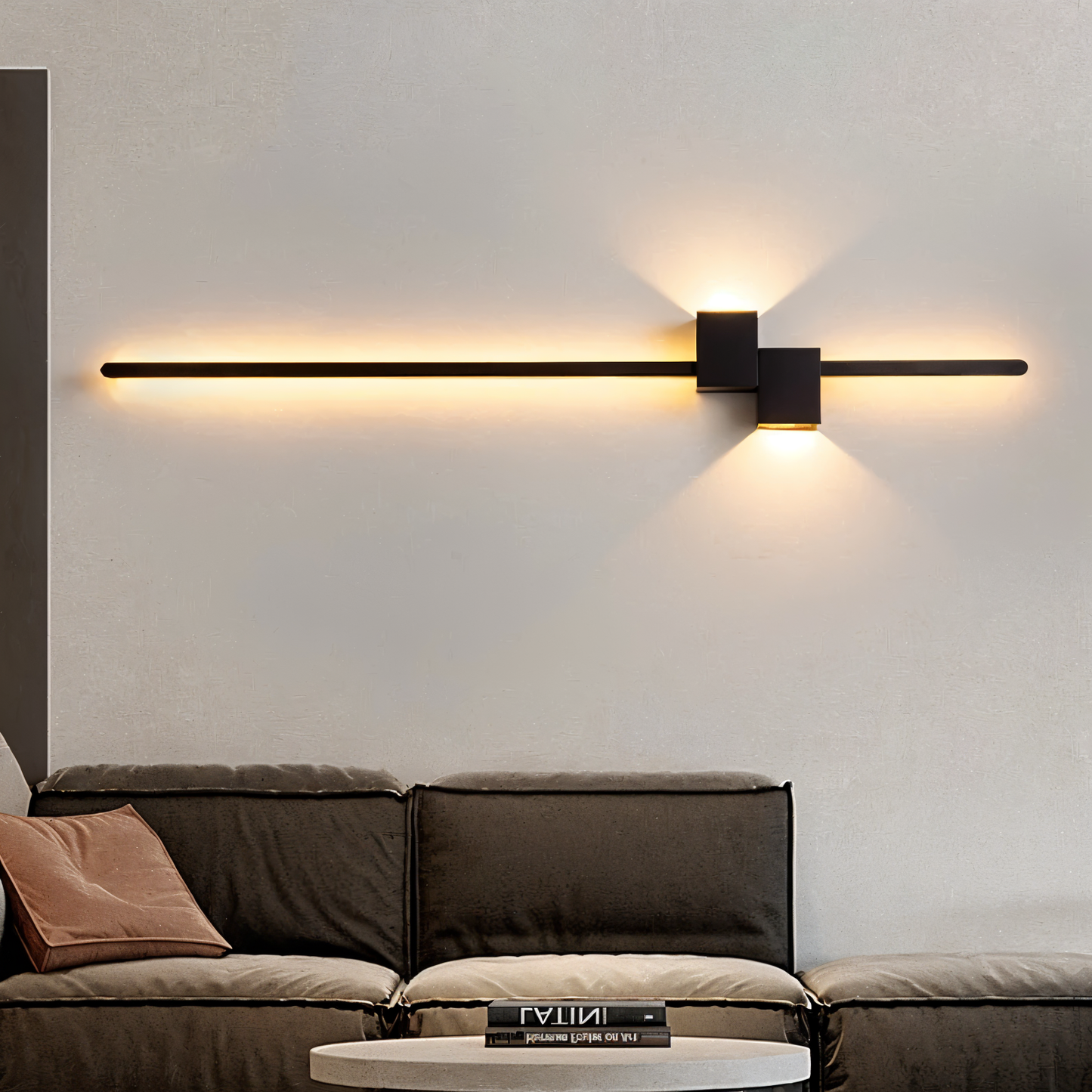 EclipseLight - Strakke lange LED-wandlamp met minimalistisch design
