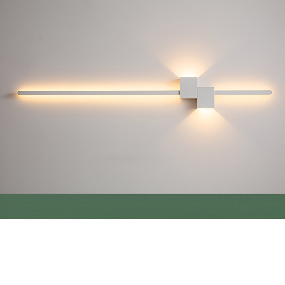 EclipseLight - Strakke lange LED-wandlamp met minimalistisch design