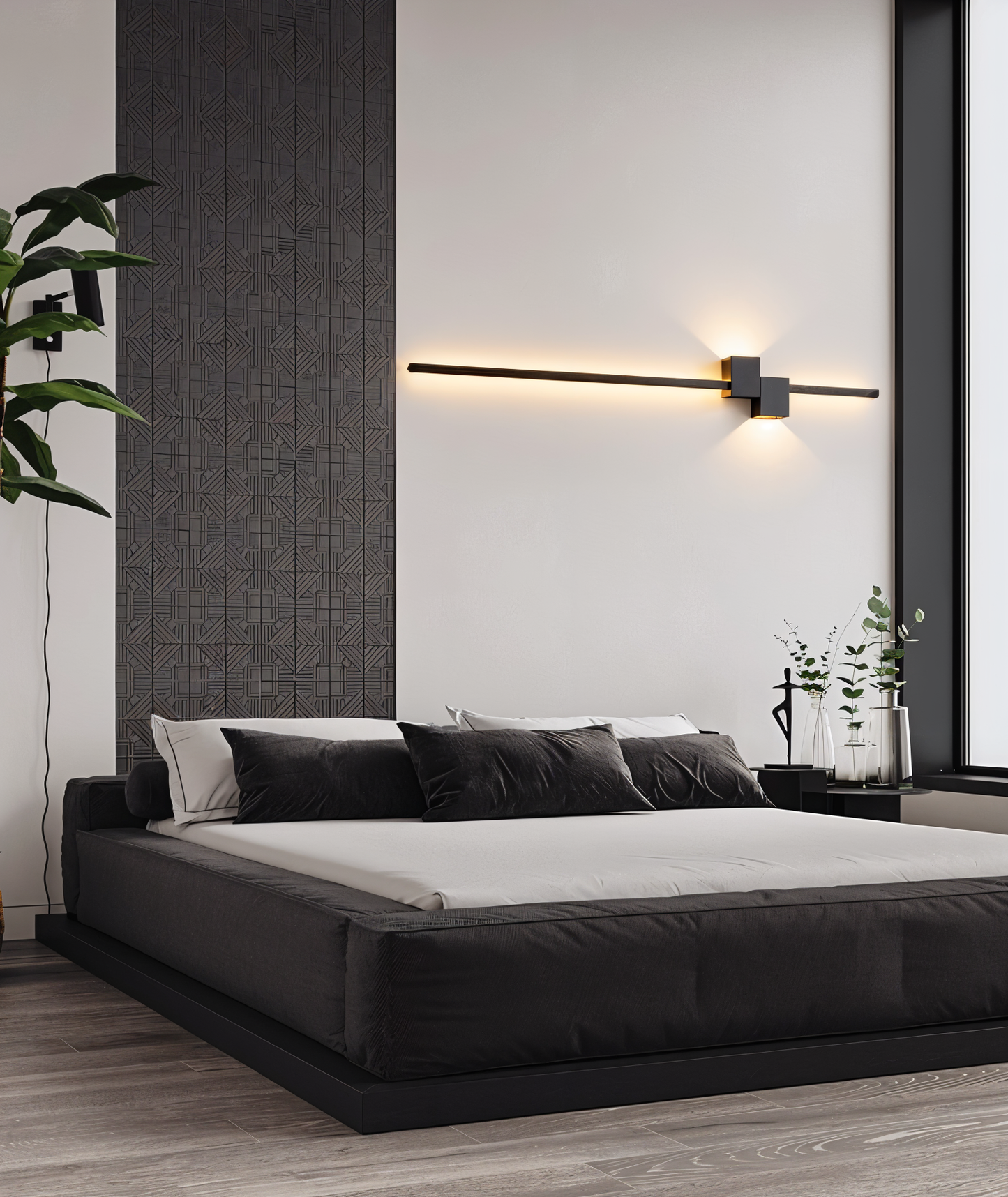 EclipseLight - Strakke lange LED-wandlamp met minimalistisch design