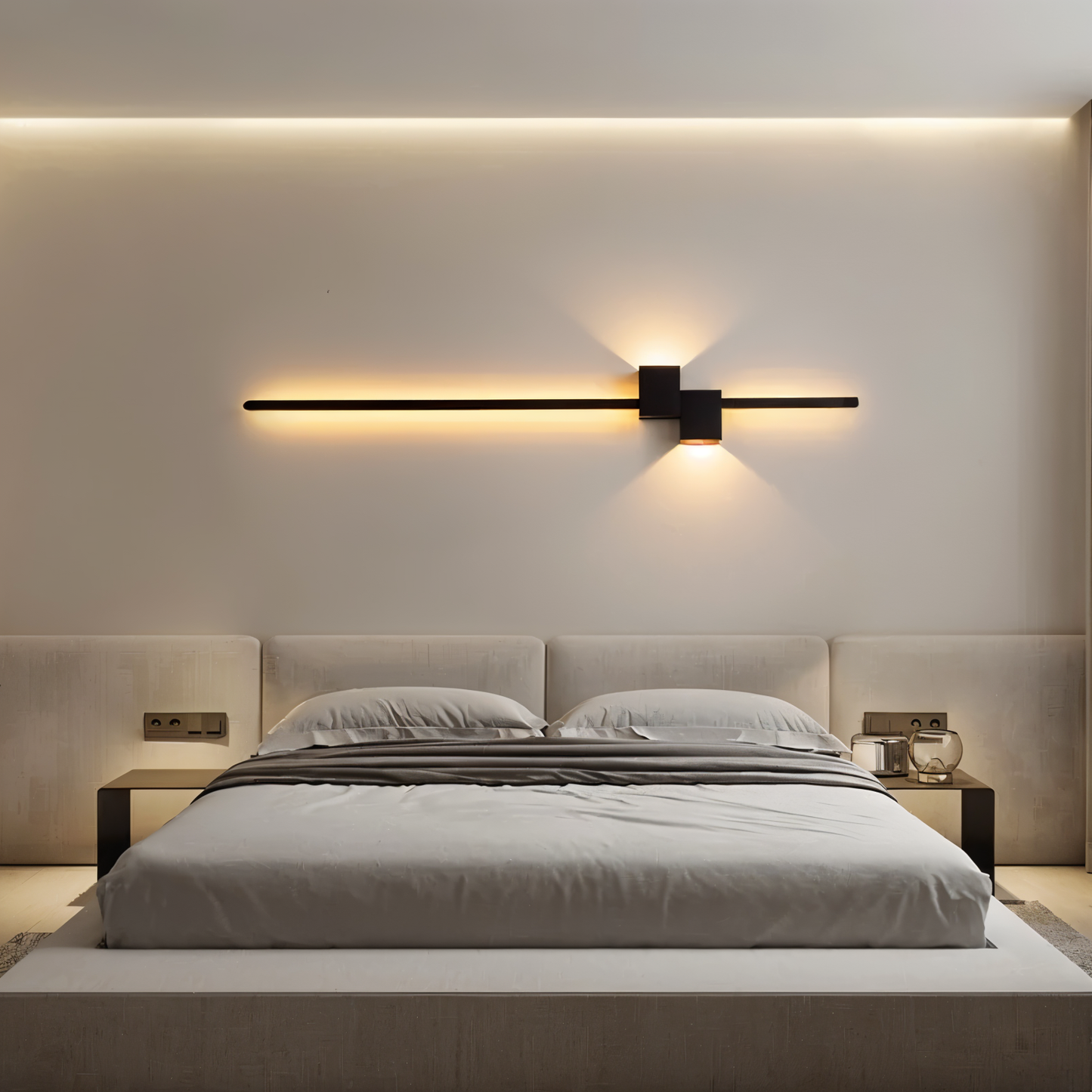 EclipseLight - Strakke lange LED-wandlamp met minimalistisch design